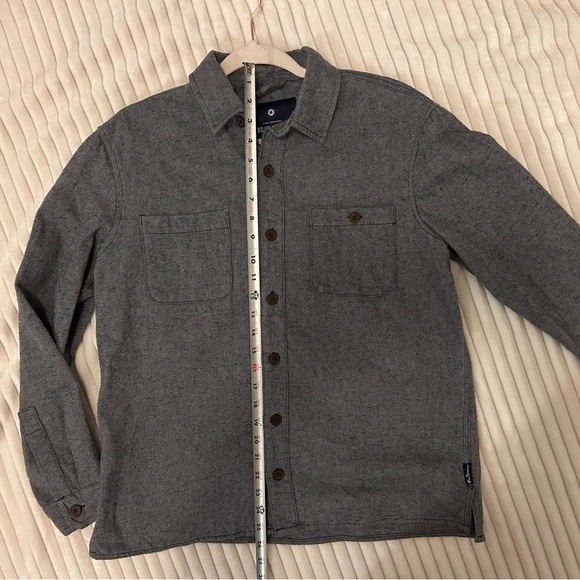 Ben Sherman 100% Charcoal Button Down - Picture 7 of 8